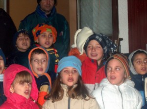 Paljenje badnjaka, Lipar 06.01.2008. god.